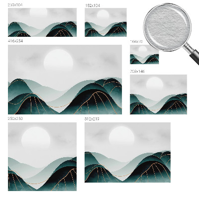 Plaunamas flizelininis fototapetas Tilsyneladende fred