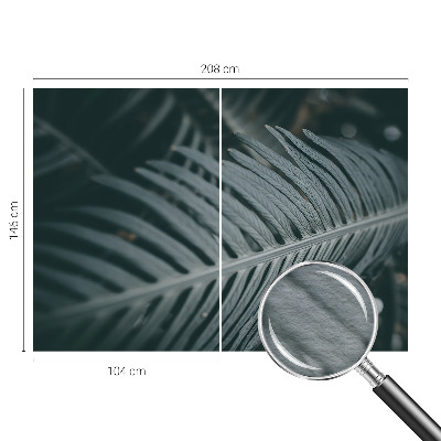 Fototapetas su žalio lapo motyvu