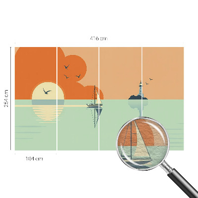 Fototapetas flizelino pagrindu Havglæde