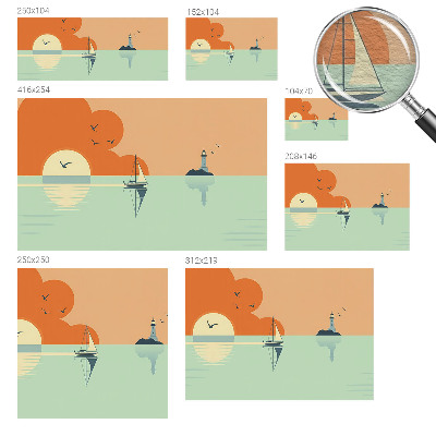 Fototapetas flizelino pagrindu Havglæde