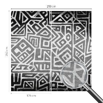 Fototapetas ant sienos su geometriniu labirinto motyvu