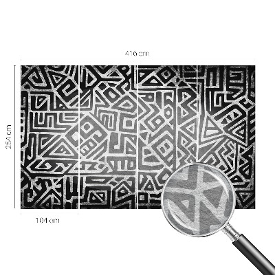 Fototapetas ant sienos Geometrinis labirintas