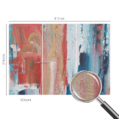 Fototapetas pagal užsakymą Spalvingi abstrakciniai elementai