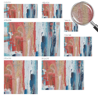 Fototapetas pagal užsakymą Spalvingi abstrakciniai elementai