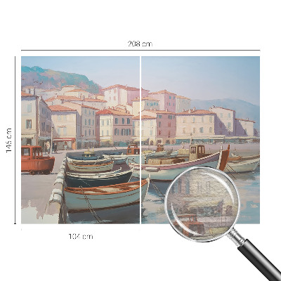 Fototapetas pagal matmenis Havn ved havet