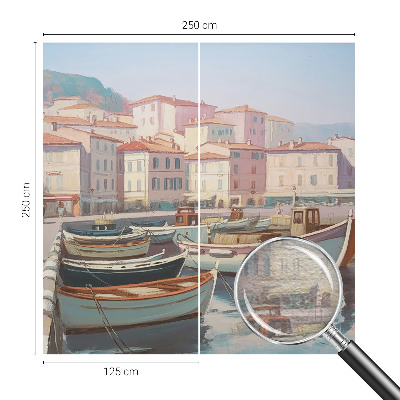 Fototapetas pagal matmenis Havn ved havet