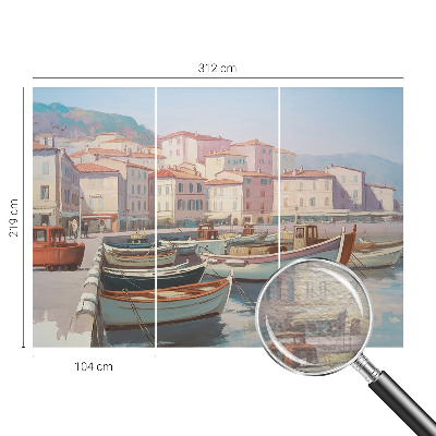 Fototapetas pagal matmenis Havn ved havet