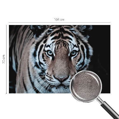 Sienų danga fototapetas Tigro portretas