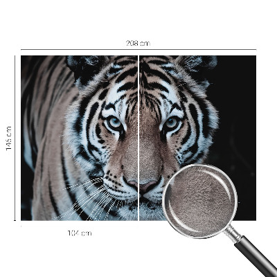 Sienų danga fototapetas Tigro portretas