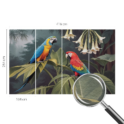 Modernus fototapetas Spalvingi popieriaus lapai