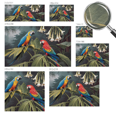 Modernus fototapetas Spalvingi popieriaus lapai