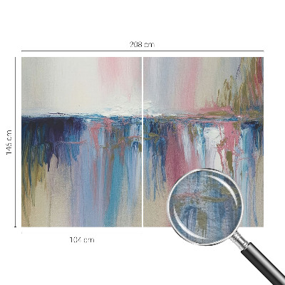 Fototapetas su spalvinga abstrakcija