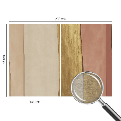 Dekoratyvinis fototapetas Bølgede striber