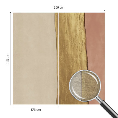 Dekoratyvinis fototapetas Bølgede striber