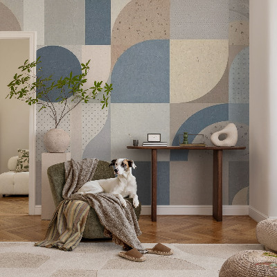 Fototapetas svetainei su geometrine mozaika