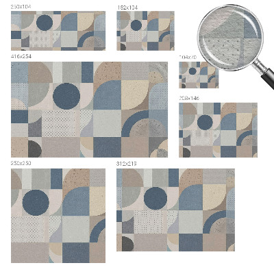 Fototapetas svetainei Geometrinė mozaika