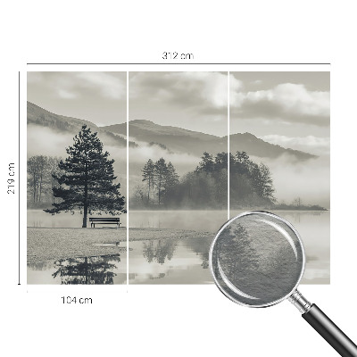 Modernus fototapetas su romantišku peizažu