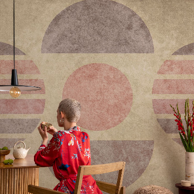 Sienų danga fototapetas Geometrinis formuotojas