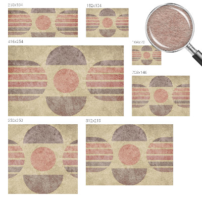 Sienų danga fototapetas Geometrinis formuotojas