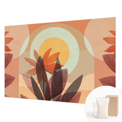 Aukštos kokybės fototapetas Žiedų abstrakcija