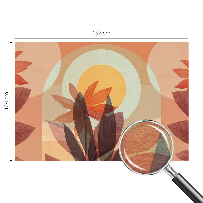 Aukštos kokybės fototapetas Žiedų abstrakcija