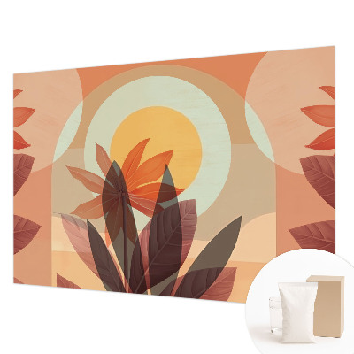 Aukštos kokybės fototapetas Žiedų abstrakcija