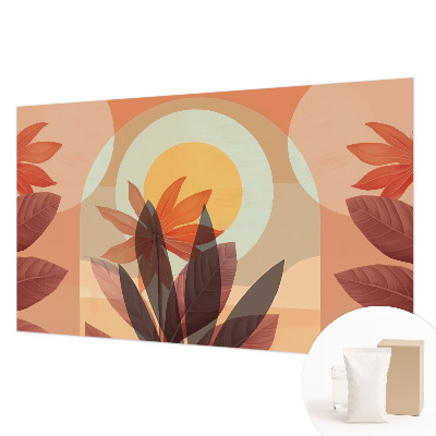 Aukštos kokybės fototapetas Žiedų abstrakcija