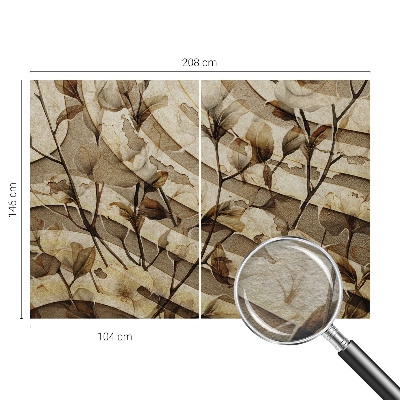 Sienų danga fototapetas Klasikinė flora