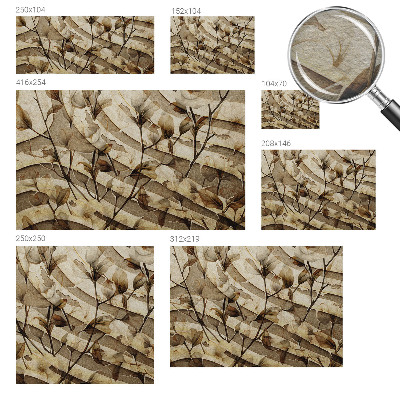 Sienų danga fototapetas Klasikinė flora