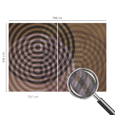 Stilingas fototapetas su hipnotizuojančiu ratu
