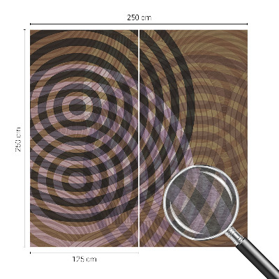 Stilingas fototapetas Hipnotizuojantis ratas