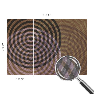 Stilingas fototapetas su hipnotizuojančiu ratu