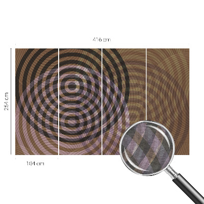 Stilingas fototapetas Hipnotizuojantis ratas