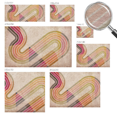 Flizelininis fototapetas Geometrinės linijos