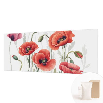 Fototapetas ant sienos Røde valmuer