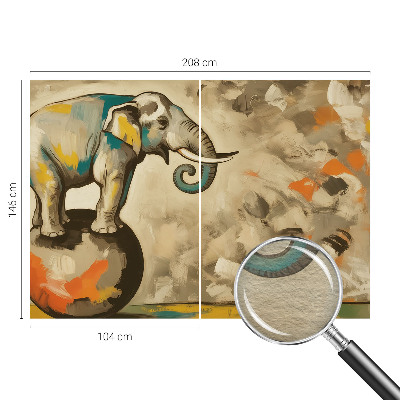 Fototapetas svetainei Abstraktus dramblys