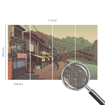 Aukštos kokybės fototapetas Pastellandskab