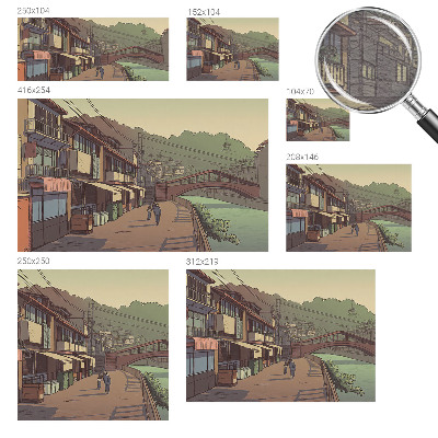 Aukštos kokybės fototapetas Pastellandskab