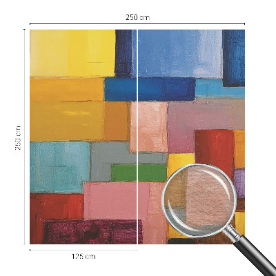 Plaunamas flizelininis fototapetas su Farvedės stačiakampio motyvu