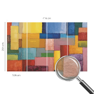 Plaunamas flizelininis fototapetas Farvedės stačiakampis