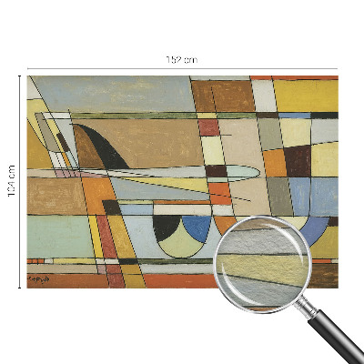 Fototapetas flizelino pagrindu su geometrinių harmonikų raštu