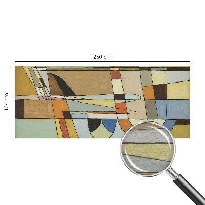 Fototapetas flizelino pagrindu su geometrinių harmonikų raštu