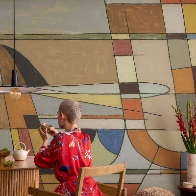 Fototapetas flizelino pagrindu Geometrinės harmonikos