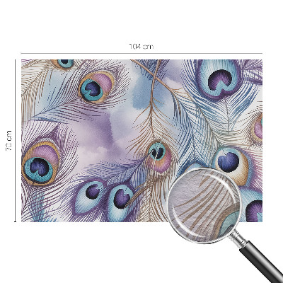 Fototapetas svetainei Påfuglefjer