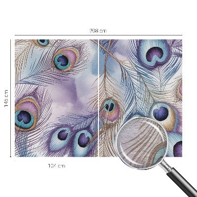 Fototapetas svetainei Påfuglefjer