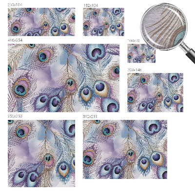 Fototapetas svetainei Påfuglefjer