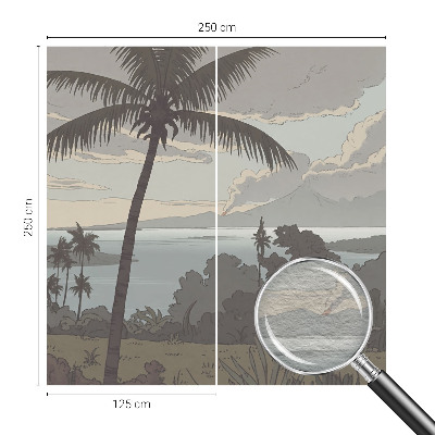 Stilingas fototapetas Egzotiškas kraštovaizdis