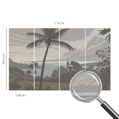 Stilingas fototapetas Egzotiškas kraštovaizdis