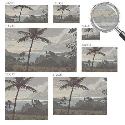 Stilingas fototapetas Egzotiškas kraštovaizdis