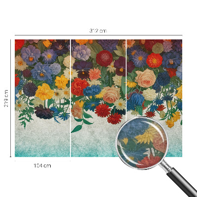 Modernus fototapetas Spalvingas žiedas